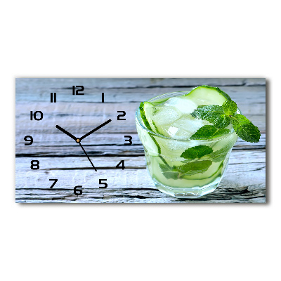 Horloge horizontale Eau de concombre