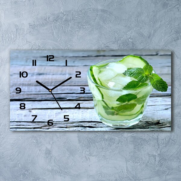 Horloge horizontale Eau de concombre