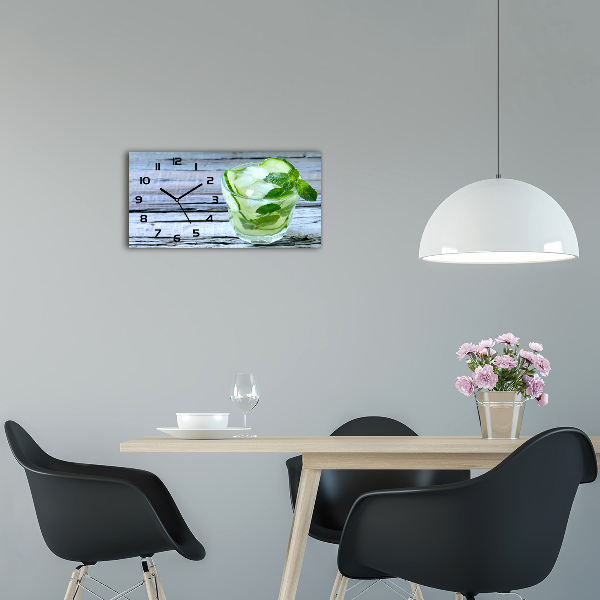 Horloge horizontale Eau de concombre
