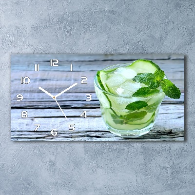 Horloge horizontale Eau de concombre