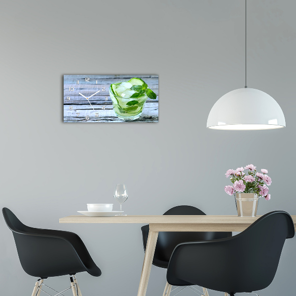 Horloge horizontale Eau de concombre