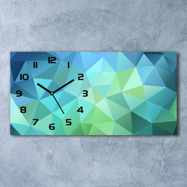 Horloge horizontale Abstraction