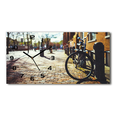 Horloge horizontale Vélo à Amsterdam