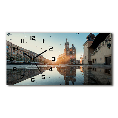 Horloge horizontale Cracovie Pologne