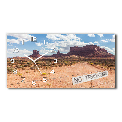 Horloge rectangulaire horizontale Arizona USA