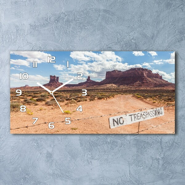 Horloge rectangulaire horizontale Arizona USA