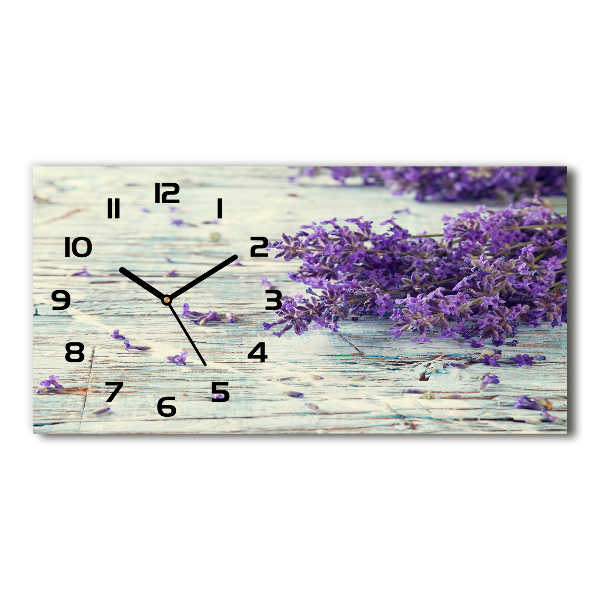 Horloge horizontale Lavande