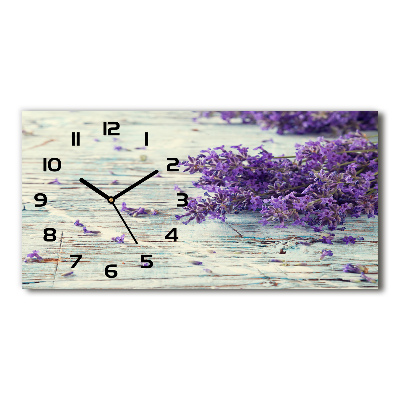 Horloge horizontale Lavande