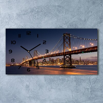 Horloge horizontale Pont de San Francisco