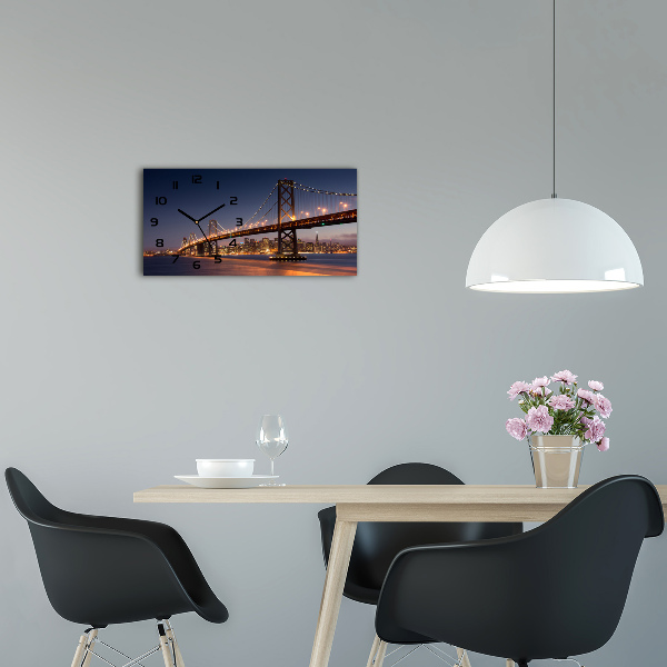 Horloge horizontale Pont de San Francisco
