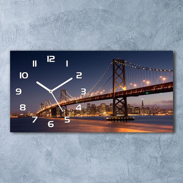 Horloge horizontale Pont de San Francisco