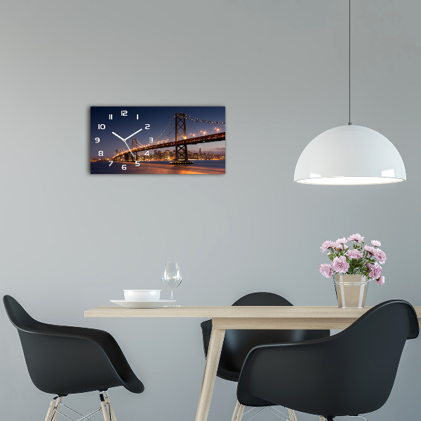 Horloge horizontale Pont de San Francisco