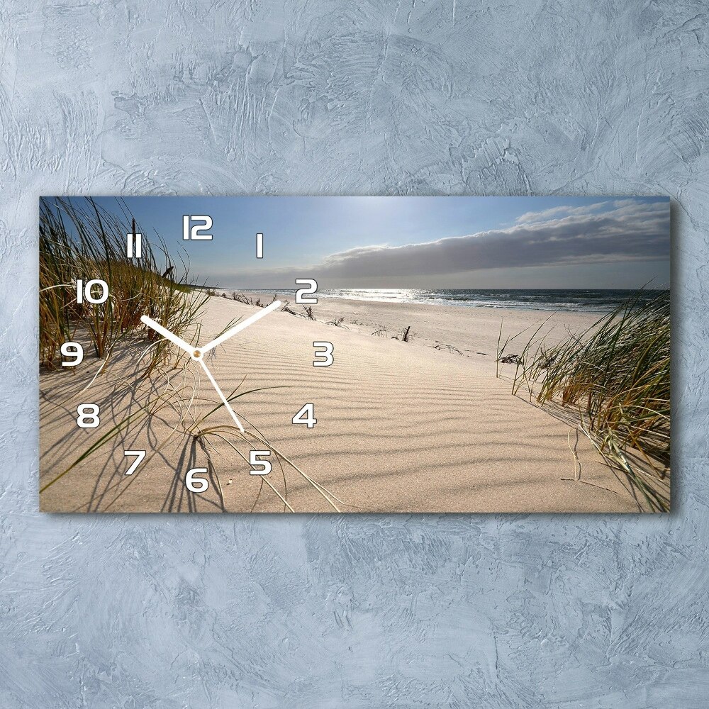 Horloge rectangulaire horizontale Plage de Mrzezyno