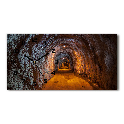 Horloge rectangulaire horizontale Tunnel souterrain