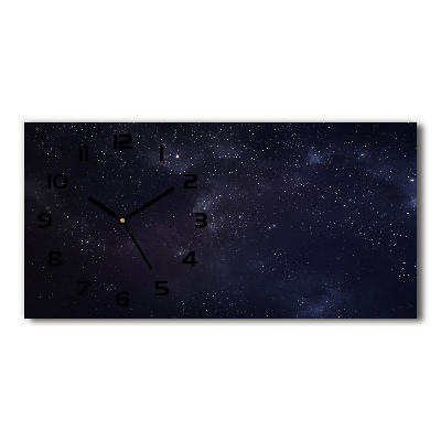 Horloge horizontale en verre Constellation