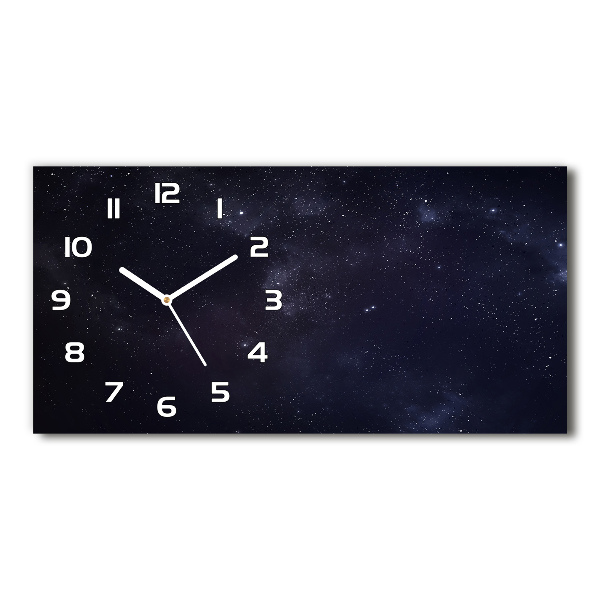 Horloge horizontale en verre Constellation