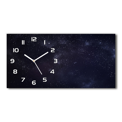 Horloge horizontale en verre Constellation