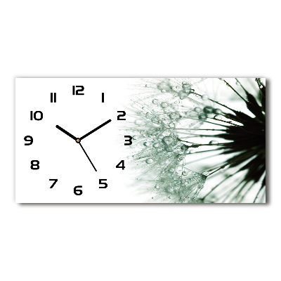 Horloge murale horizontale Puffer seed