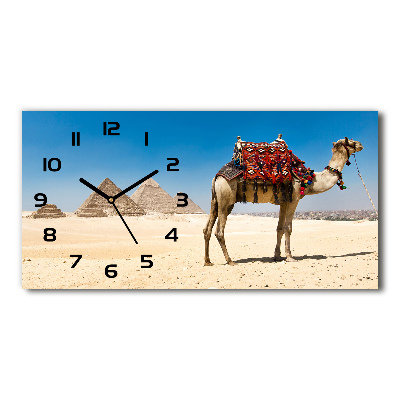 Horloge rectangulaire horizontale Chameau au Caire