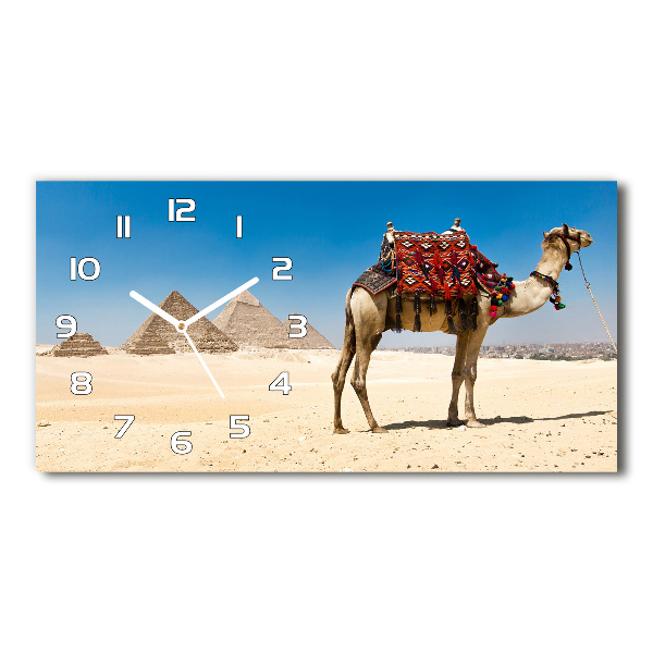 Horloge rectangulaire horizontale Chameau au Caire