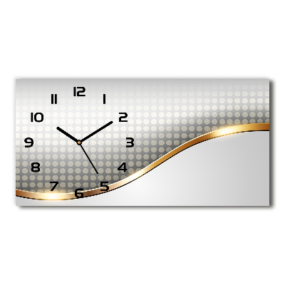 Horloge rectangulaire horizontale Modèles créatifs