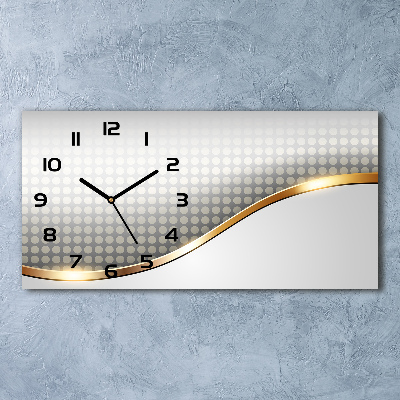 Horloge rectangulaire horizontale Modèles créatifs