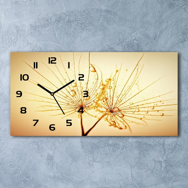 Horloge murale horizontale Graine de souffleur