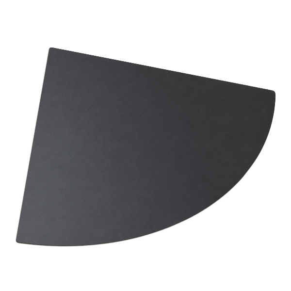 Plaque protection barbecue Quart de cercle 100x100 cm