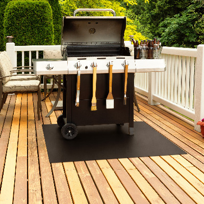Plaque de protection pour barbecue rectangulaire de 100x70 cm