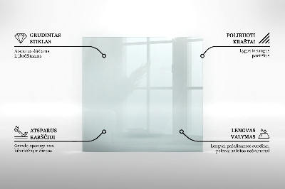 Plaque verre devant cheminée hexagonal transparent