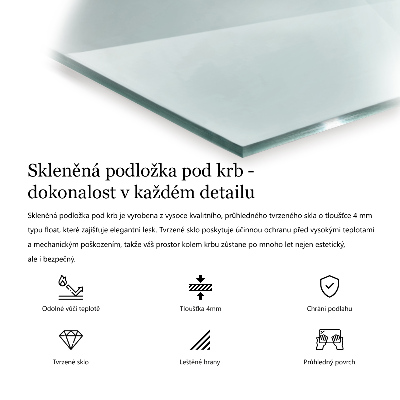 Plaque verre devant cheminée hexagonal transparent