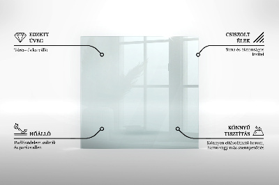 Plaque verre devant cheminée hexagonal transparent