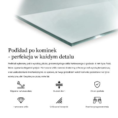 Plaque verre devant cheminée hexagonal transparent