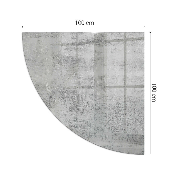 Plaque verre d’angle cheminée Motif de fond abstrait