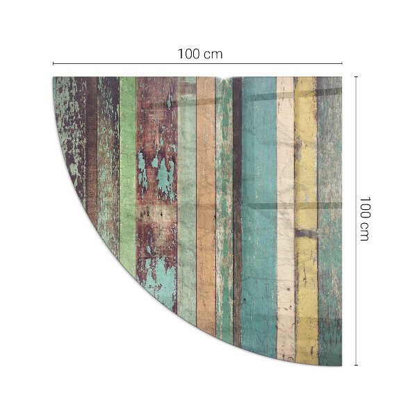 Plaque d’angle en verre pour poêle Couleurs du tableau dans différentes tonalités