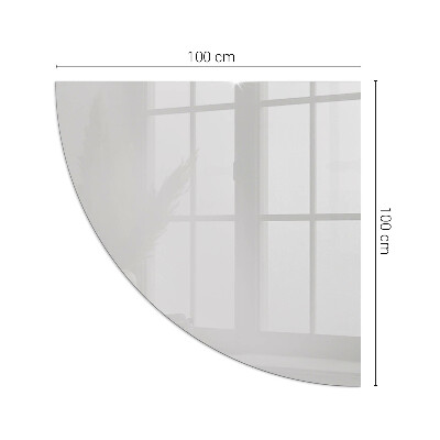 Plaque verre d’angle cheminée Couleur grise