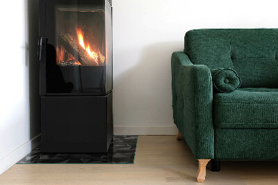 Plaque de sol rectangulaire en verre Géométrie en trois dimensions