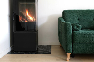 Plaque de sol rectangulaire en verre Géométrie en trois dimensions