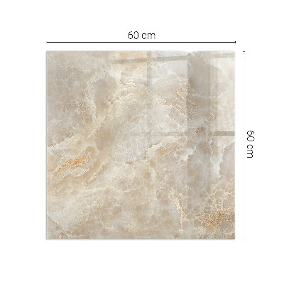 Plaque verre rectangulaire cheminée Motif de pierre inspiré par la nature