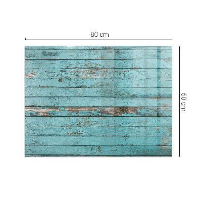 Plaque verre rectangulaire cheminée Planches rustiques de style naturel