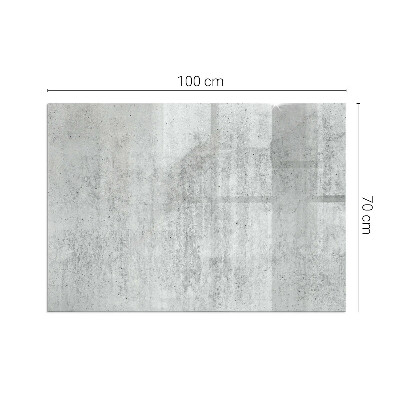 Plaque de sol rectangulaire en verre structure en béton brut