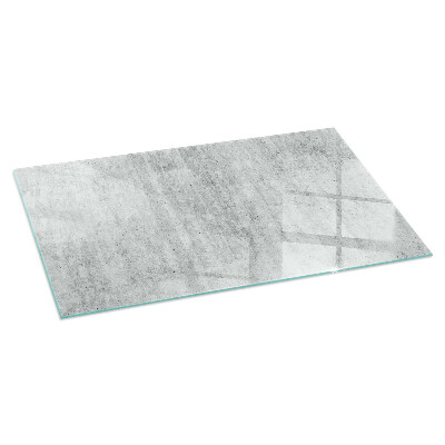 Plaque de sol rectangulaire en verre structure en béton brut