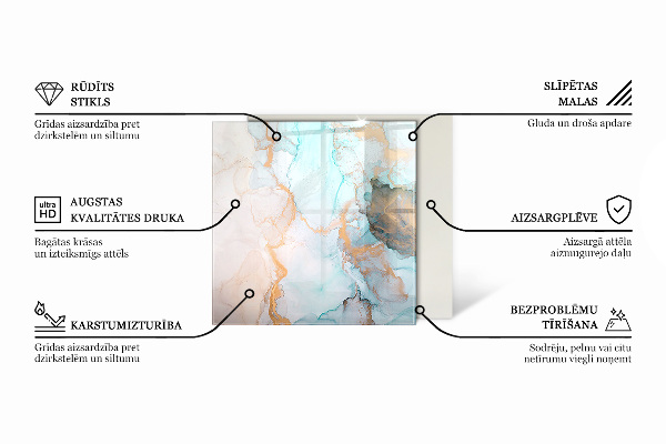 Plaque de sol rectangulaire en verre structure en béton brut
