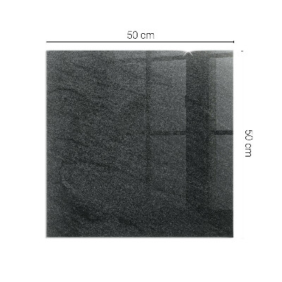 Plaque verre rectangulaire cheminée Modèle de structure de pierre