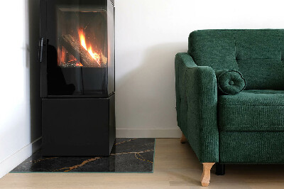 Plaque de sol rectangulaire en verre Style marbre avec veinage délicat