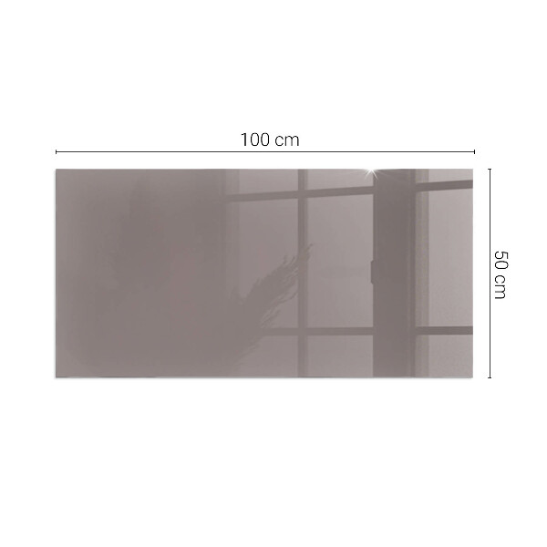 Plaque de sol rectangulaire en verre Couleur beige