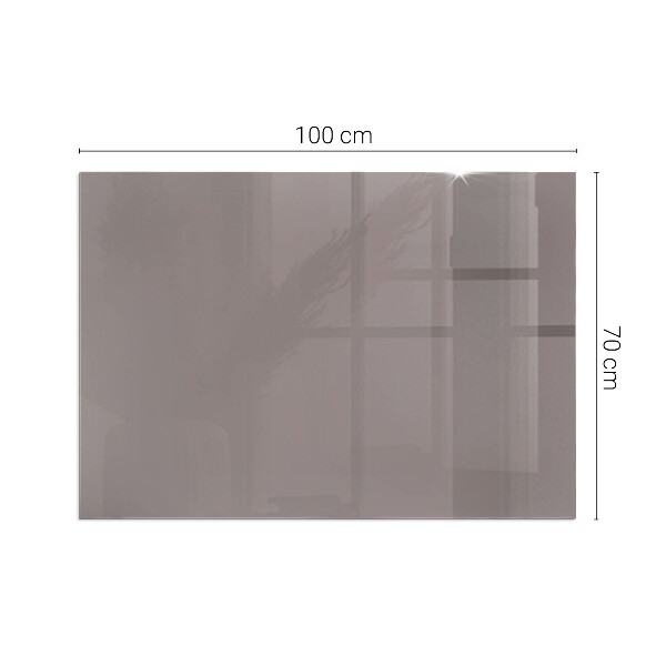 Plaque de sol rectangulaire en verre Couleur beige