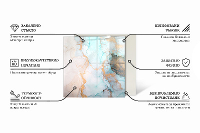 Plaque verre rectangulaire cheminée Couleur grise