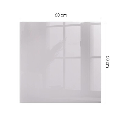 Plaque de sol rectangulaire en verre Couleur violet clair