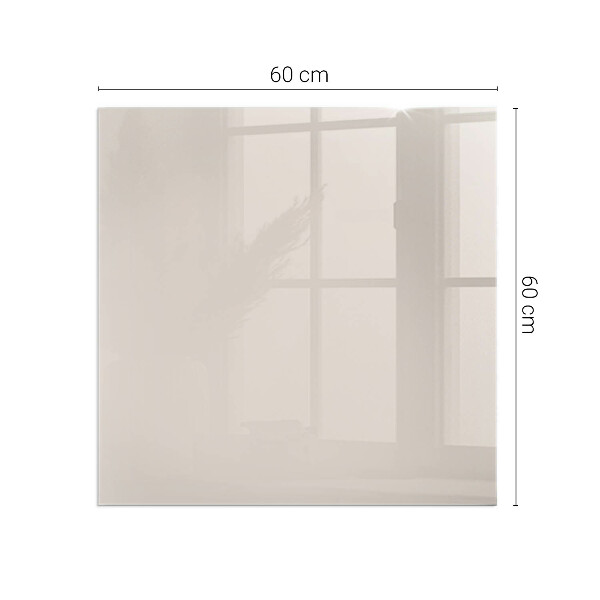 Plaque de sol rectangulaire en verre Couleur rose pâle